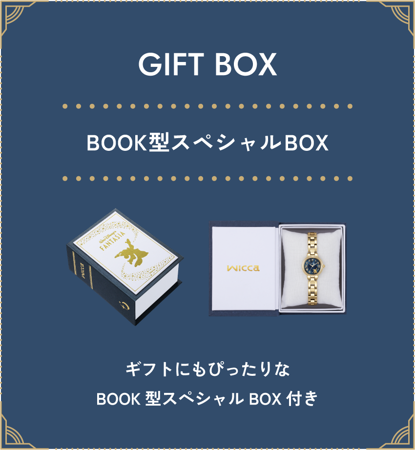 Back Design BOOK型限定BOX ギフトにもピッタリなBOOK型スペシャルBOX付き