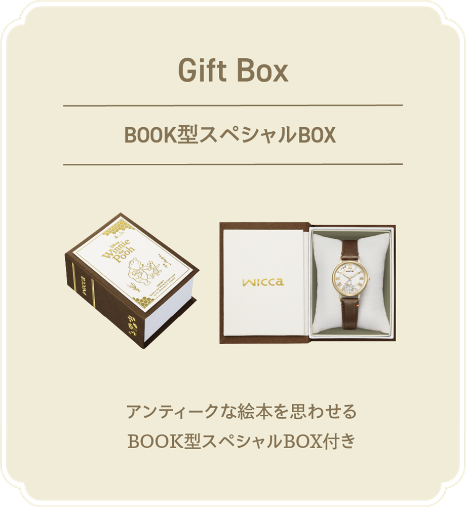 Back Design BOOK型限定BOX ギフトにもピッタリなBOOK型スペシャルBOX付き